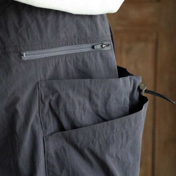 画像18: 綿ナイロンキャンバス サイドドローコード ビックポケット カーゴ イージーショーツ /Audience