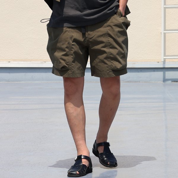画像8: 綿ナイロンキャンバス サイドドローコード ビックポケット カーゴ イージーショーツ /Audience