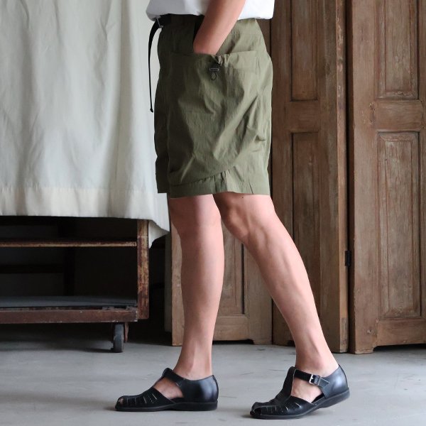 画像10: 綿ナイロンキャンバス サイドドローコード ビックポケット カーゴ イージーショーツ /Audience