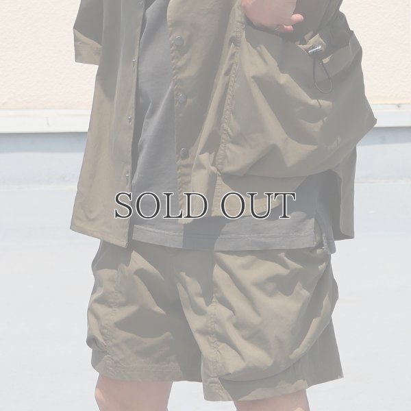 画像11: 綿ナイロンキャンバス サイドドローコード ビックポケット カーゴ イージーショーツ /Audience
