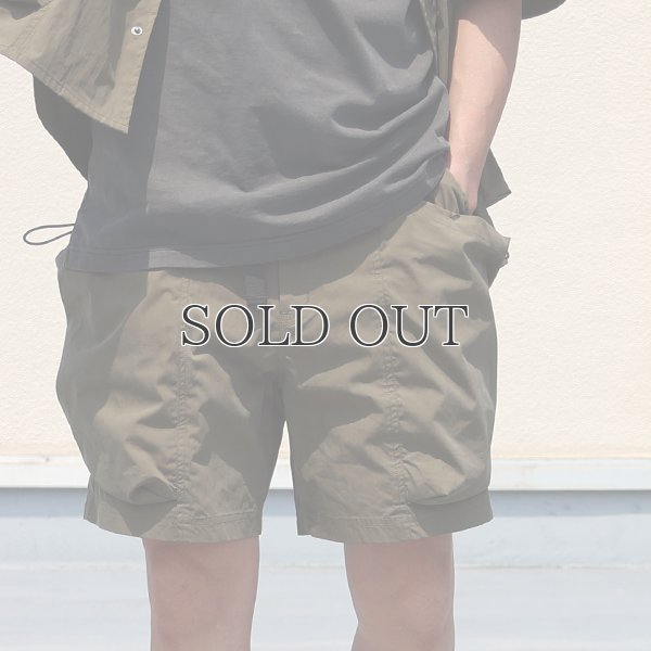 画像12: 綿ナイロンキャンバス サイドドローコード ビックポケット カーゴ イージーショーツ /Audience