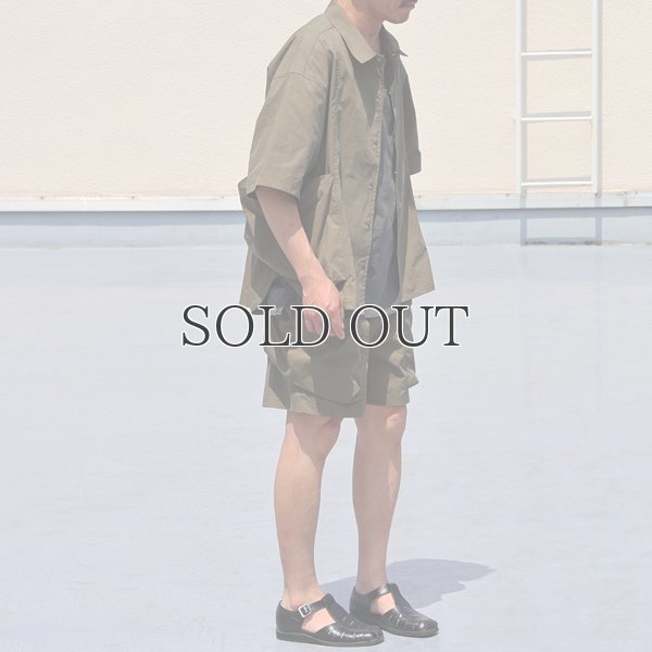 画像8: 綿ナイロンキャンバス サイドドローコード ビックポケット カーゴ イージーショーツ /Audience