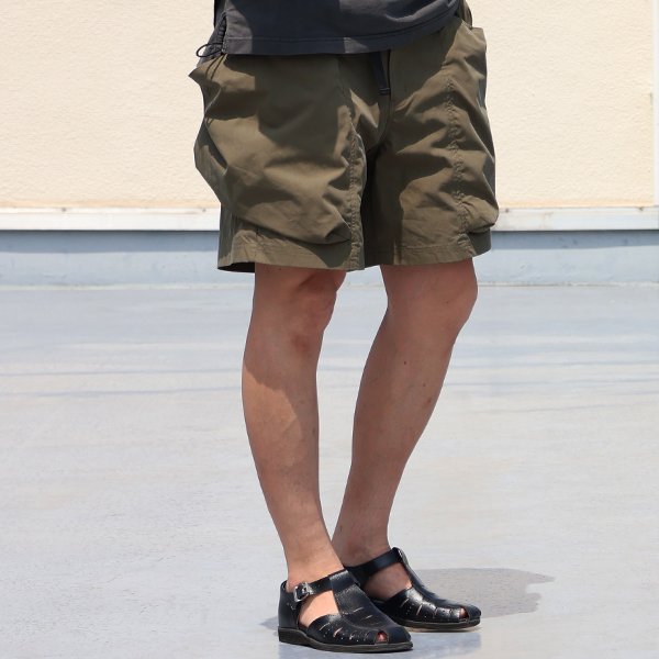 画像9: 綿ナイロンキャンバス サイドドローコード ビックポケット カーゴ イージーショーツ /Audience