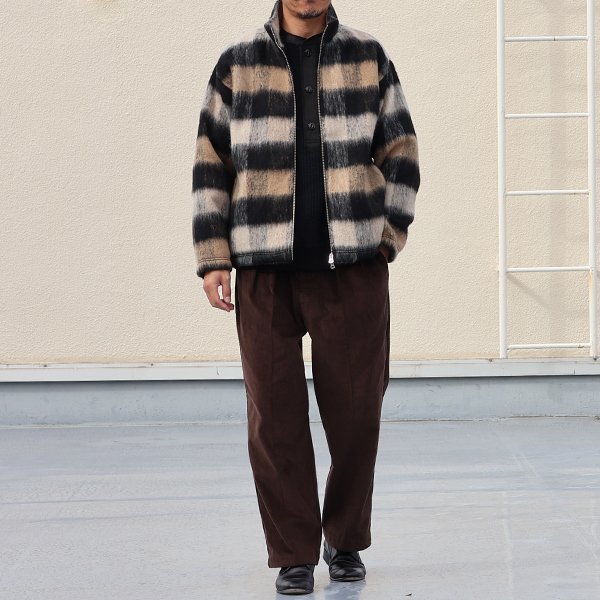 画像10: 14W (ウェル) コットンコーデュロイ 「マンチェスター」 2タック イージー ワイドパンツ【MADE IN JAPAN】『日本製』【送料無料】/ Upscape Audience