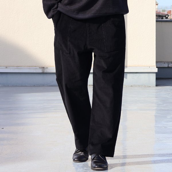 画像3: 14W（ウェル）コットン コーデュロイ 「マンチェスター」ベイカー イージー ワイドパンツ【MADE IN JAPAN】『日本製』【送料無料】/ Upscape Audience