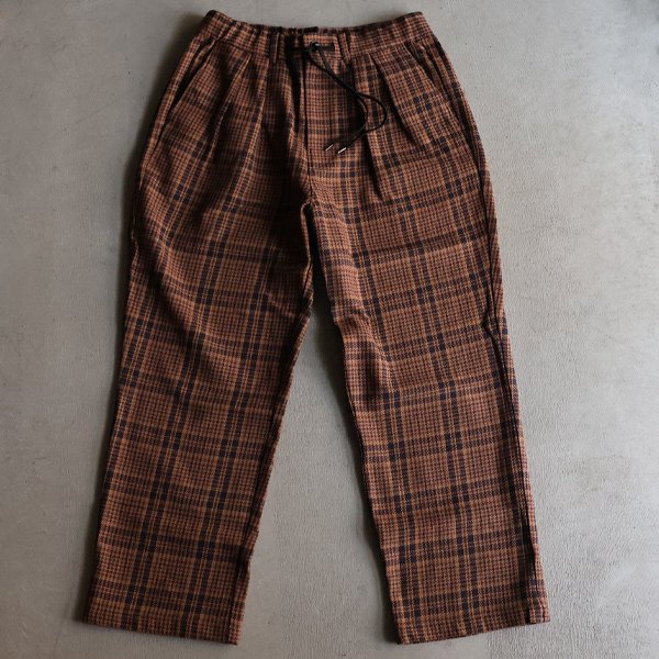 画像15: 10/2 ヘヴィツイル ヴィンテージチェック 2タック ワイド イージーパンツ【MADE IN JAPAN】『日本製』【送料無料】/ Upscape Audience