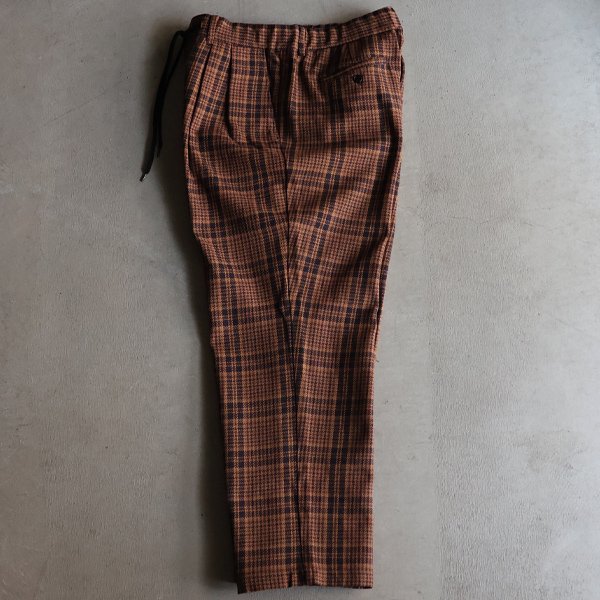 画像16: 10/2 ヘヴィツイル ヴィンテージチェック 2タック ワイド イージーパンツ【MADE IN JAPAN】『日本製』【送料無料】/ Upscape Audience