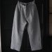 画像12: 「尾州」コットンキルト 1タック バルーン イージーパンツ『日本製』【送料無料】 / Upscape Audience (12)