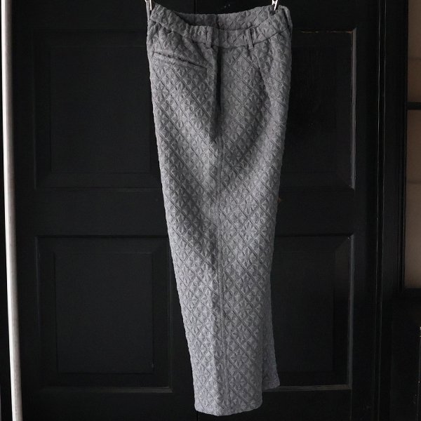 画像15: 「尾州」コットンキルト 1タック バルーン イージーパンツ『日本製』【送料無料】 / Upscape Audience