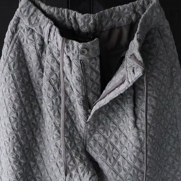 画像16: 「尾州」コットンキルト 1タック バルーン イージーパンツ『日本製』【送料無料】 / Upscape Audience