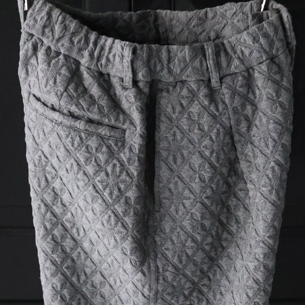 画像19: 「尾州」コットンキルト 1タック バルーン イージーパンツ『日本製』【送料無料】 / Upscape Audience