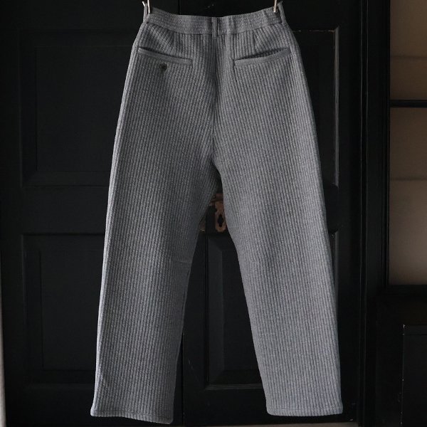 画像5: 「尾州」コットンキルト 1タック バルーン イージーパンツ『日本製』【送料無料】 / Upscape Audience