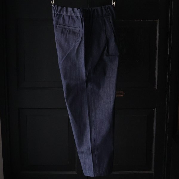 画像5: 「備後」 12オンス セルヴィッチ 赤耳デニム 2タック ワイド イージーパンツ【MADE IN JAPAN】『日本製』/ Upscape Audience【ご予約商品・2026年2月上旬〜下旬入荷予定】