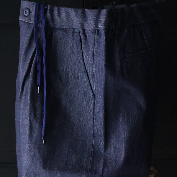 画像8: 「備後」 12オンス セルヴィッチ 赤耳デニム 2タック ワイド イージーパンツ【MADE IN JAPAN】『日本製』/ Upscape Audience【ご予約商品・2026年2月上旬〜下旬入荷予定】