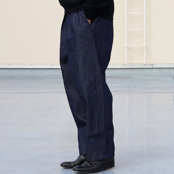 画像6: 「備後」 12オンス セルヴィッチ 赤耳デニム 2タック ワイド イージーパンツ【MADE IN JAPAN】『日本製』/ Upscape Audience