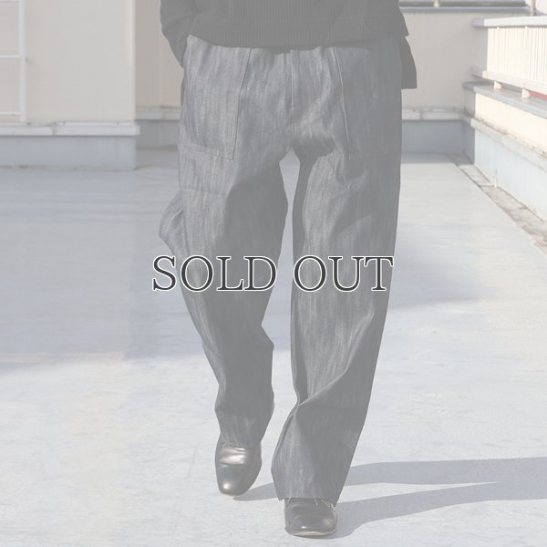 画像3: 「備後」 11オンス セルヴィッチ 赤耳デニム ベイカーワイド イージーパンツ【MADE IN JAPAN】『日本製』【送料無料】/ Upscape Audience