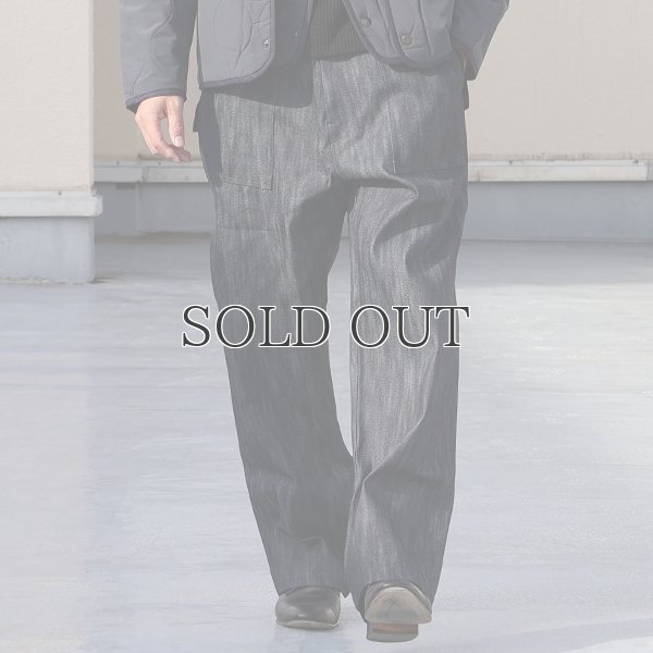 画像5: 「備後」 11オンス セルヴィッチ 赤耳デニム ベイカーワイド イージーパンツ【MADE IN JAPAN】『日本製』【送料無料】/ Upscape Audience