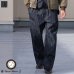 画像1: 「備後」 11オンス セルヴィッチ 赤耳デニム ベイカーワイド イージーパンツ【MADE IN JAPAN】『日本製』【送料無料】/ Upscape Audience (1)
