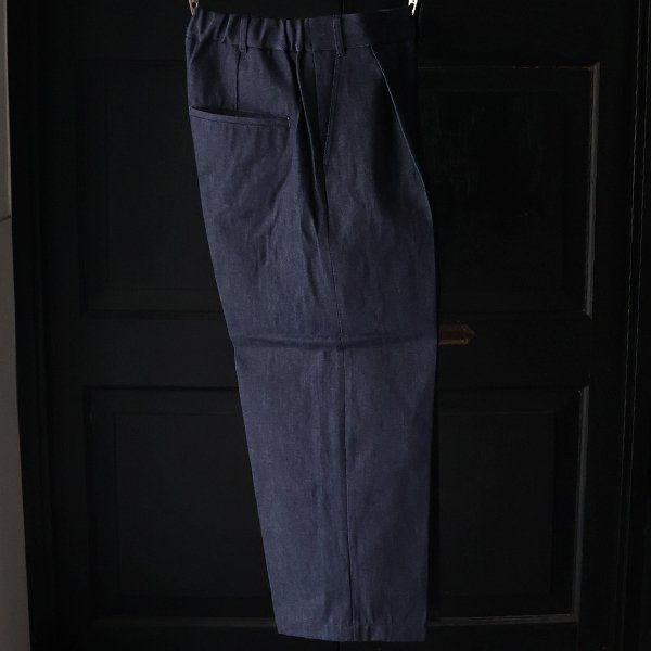 画像5: 「備後」11oz セルヴィッチ 赤耳デニム 1タック ワイド バレル イージーパンツ【MADE IN JAPAN】『日本製』【送料無料】/ Upscape Audience