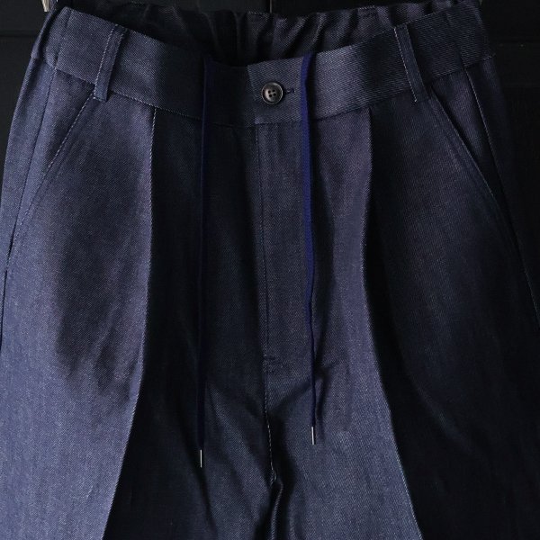 画像6: 「備後」11oz セルヴィッチ 赤耳デニム 1タック ワイド バレル イージーパンツ【MADE IN JAPAN】『日本製』【送料無料】/ Upscape Audience