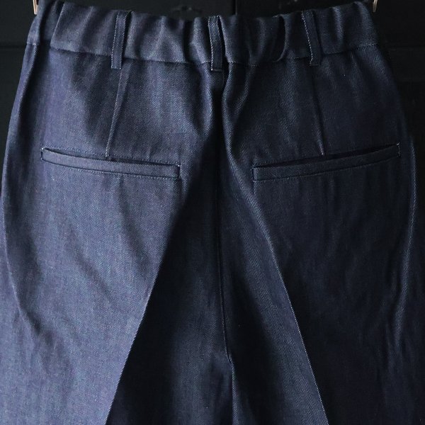 画像7: 「備後」11oz セルヴィッチ 赤耳デニム 1タック ワイド バレル イージーパンツ【MADE IN JAPAN】『日本製』【送料無料】/ Upscape Audience