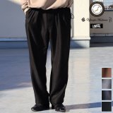 LANATEC® (ラナテック) TECH メランジヘリンボンツィード 2タック イージー ワイドパンツ【MADE IN JAPAN】『日本製』【送料無料】/ Upscape Audience