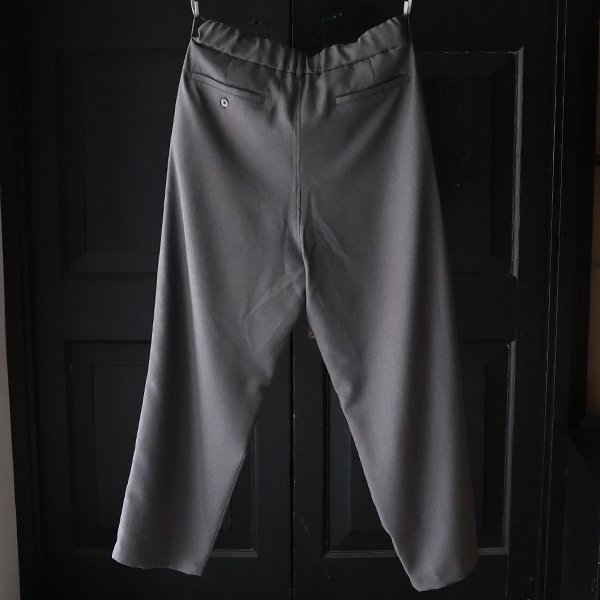 画像11: Naturemier TM (ナチュレミア) TECH メランジツイル 2タック ワイド イージーパンツ【MADE IN JAPAN】『日本製』【送料無料】/ Upscape Audience