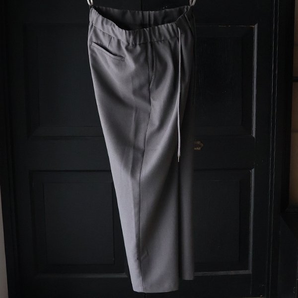 画像13: Naturemier TM (ナチュレミア) TECH メランジツイル 2タック ワイド イージーパンツ【MADE IN JAPAN】『日本製』【送料無料】/ Upscape Audience