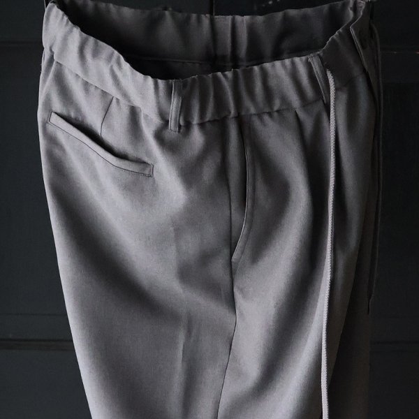 画像17: Naturemier TM (ナチュレミア) TECH メランジツイル 2タック ワイド イージーパンツ【MADE IN JAPAN】『日本製』【送料無料】/ Upscape Audience