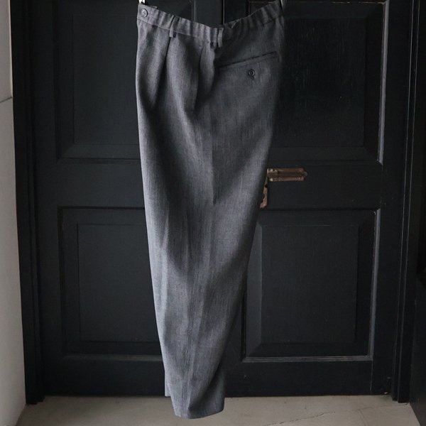 画像12: LANATEC® (ラナテック) TECH シャンブレーシャークスキン 1タック カーヴド イージーパンツ【MADE IN JAPAN】『日本製』【送料無料】/ Upscape Audience