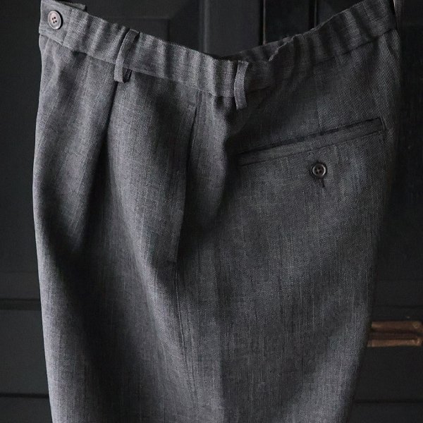 画像16: LANATEC® (ラナテック) TECH シャンブレーシャークスキン 1タック カーヴド イージーパンツ【MADE IN JAPAN】『日本製』【送料無料】/ Upscape Audience