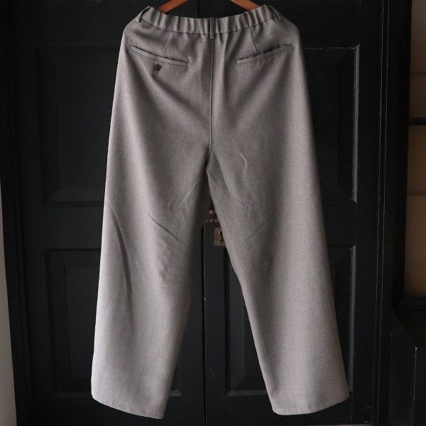 画像5: LANATEC® (ラナテック) TECH シャンブレーシャークスキン 1タック カーヴド イージーパンツ【MADE IN JAPAN】『日本製』【送料無料】/ Upscape Audience