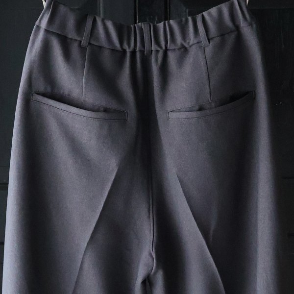 画像9: Naturemier（ナチュレミア）TECH ウールライクツイル 1タック ワイド バレル イージーパンツ【MADE IN JAPAN】『日本製』【送料無料】/ Upscape Audience