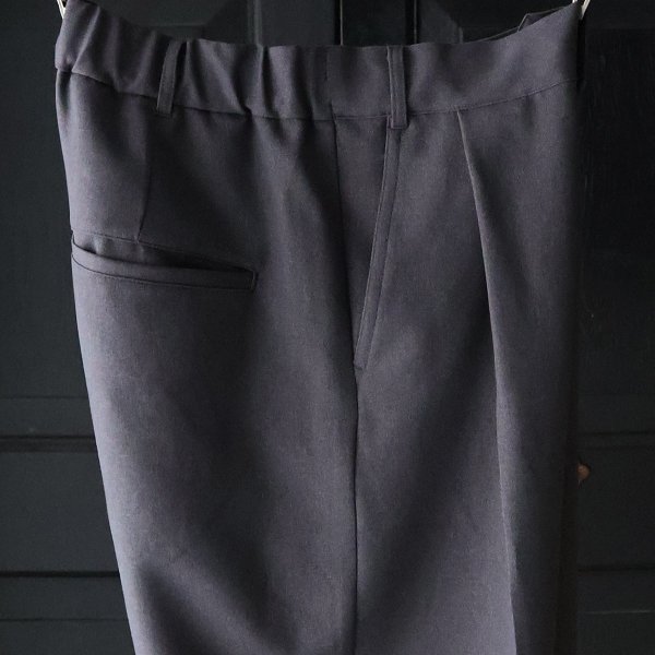 画像11: Naturemier（ナチュレミア）TECH ウールライクツイル 1タック ワイド バレル イージーパンツ【MADE IN JAPAN】『日本製』【送料無料】/ Upscape Audience