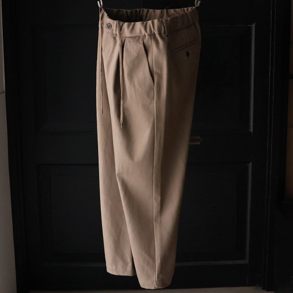 画像12: 「遠州」11オンス ヘビーカツラギ BOXタック ワイド イージーパンツ【MADE IN JAPAN】『日本製』【送料無料】/ Upscape Audience