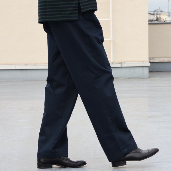 画像4: 「遠州」11オンス ヘビーカツラギ BOXタック ワイド イージーパンツ【MADE IN JAPAN】『日本製』【送料無料】/ Upscape Audience