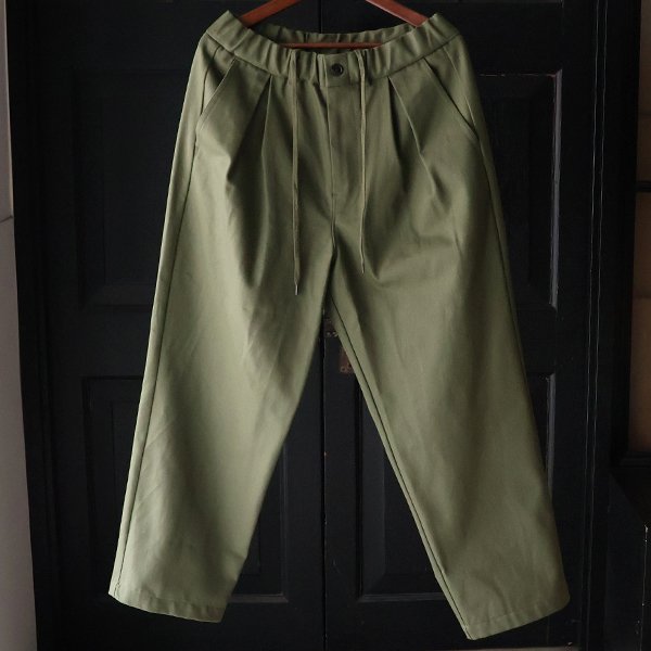 画像6: 「遠州」11オンス ヘビーカツラギ BOXタック ワイド イージーパンツ【MADE IN JAPAN】『日本製』【送料無料】/ Upscape Audience