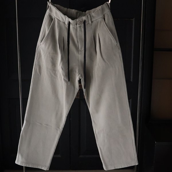 画像8: ピグメントヘビー裏起毛(14オンス)2タック イージーワイドパンツ / Audience