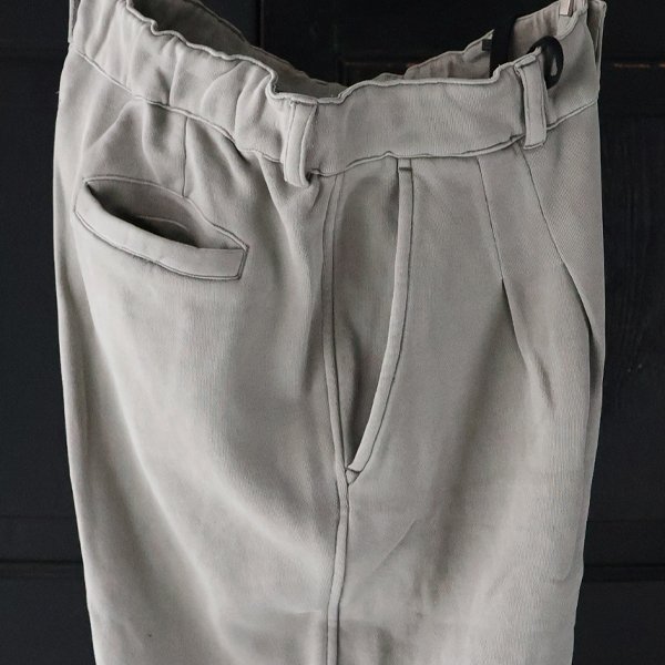 画像15: ピグメントヘビー裏起毛(14オンス)2タック イージーワイドパンツ / Audience