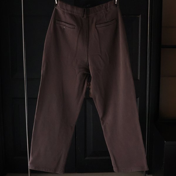 画像3: ピグメントヘビー裏起毛(14オンス)2タック イージーワイドパンツ / Audience