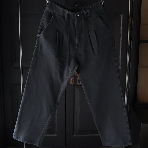 画像6: ピグメントヘビー裏起毛(14オンス)2タック イージーワイドパンツ / Audience