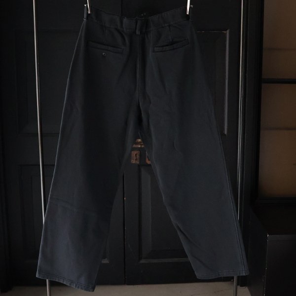 画像7: ピグメントヘビー裏起毛(14オンス)2タック イージーワイドパンツ / Audience