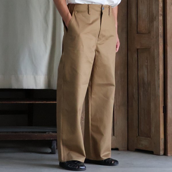 画像11: 「備中」ワーカーズチノUS ARMY M-41 ワイドストレート イージーパンツ【MADE IN JAPAN】『日本製』【送料無料】/ Upscape Audience