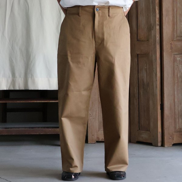 画像12: 「備中」ワーカーズチノUS ARMY M-41 ワイドストレート イージーパンツ【MADE IN JAPAN】『日本製』【送料無料】/ Upscape Audience