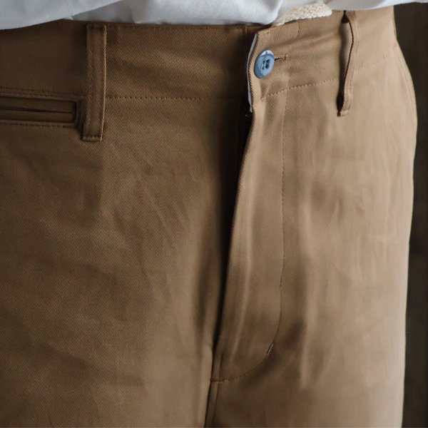 画像17: 「備中」ワーカーズチノUS ARMY M-41 ワイドストレート イージーパンツ【MADE IN JAPAN】『日本製』【送料無料】/ Upscape Audience