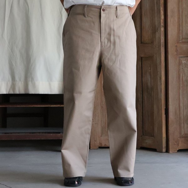 画像9: 「備中」ワーカーズチノUS ARMY M-41 ワイドストレート イージーパンツ【MADE IN JAPAN】『日本製』【送料無料】/ Upscape Audience