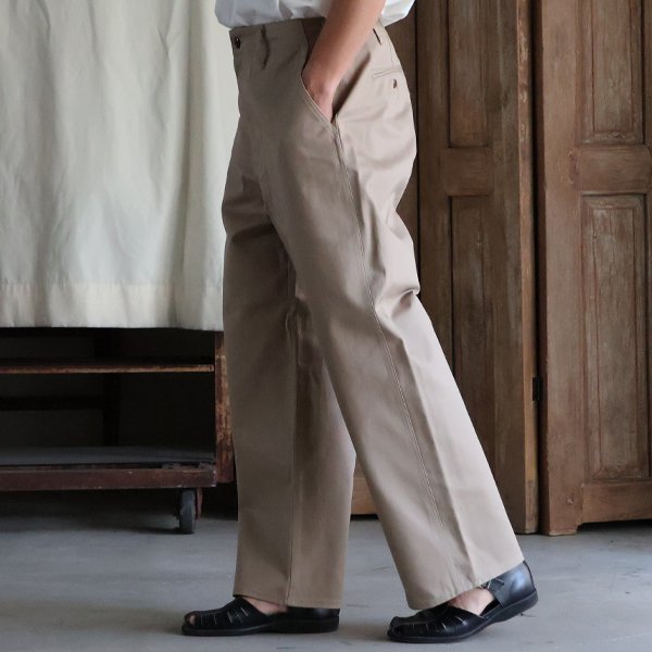 画像10: 「備中」ワーカーズチノUS ARMY M-41 ワイドストレート イージーパンツ【MADE IN JAPAN】『日本製』【送料無料】/ Upscape Audience