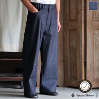 「備後」8オンス ムラデニム ワイド イージーペインターパンツ【MADE IN JAPAN】『日本製』【送料無料】/ Upscape Audience
