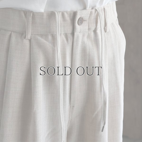 画像20: Reflax®(リフラクス) TECH リネンライクキャンバス 2タック ペグトップ ワイドテーパード イージーパンツ【MADE IN JAPAN】『日本製』/ Upscape Audience