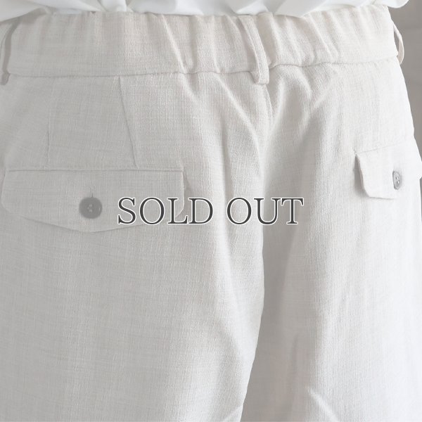 画像21: Reflax®(リフラクス) TECH リネンライクキャンバス 2タック ペグトップ ワイドテーパード イージーパンツ【MADE IN JAPAN】『日本製』/ Upscape Audience